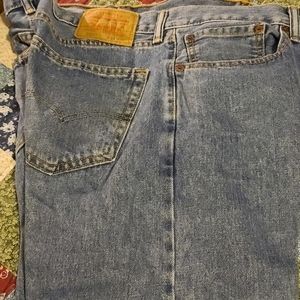 Men's Levi's 505 straight regular fit jeans